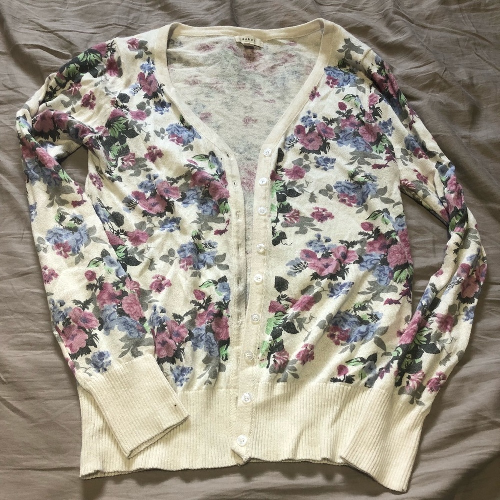 Debut floral cardigan